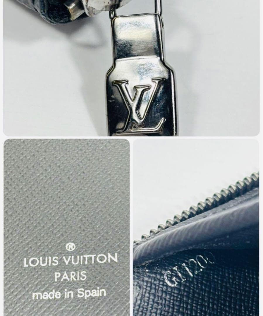 【新型】ルイヴィトン ジッピーウォレット　モノグラム　エクリプス　メンズ　財布