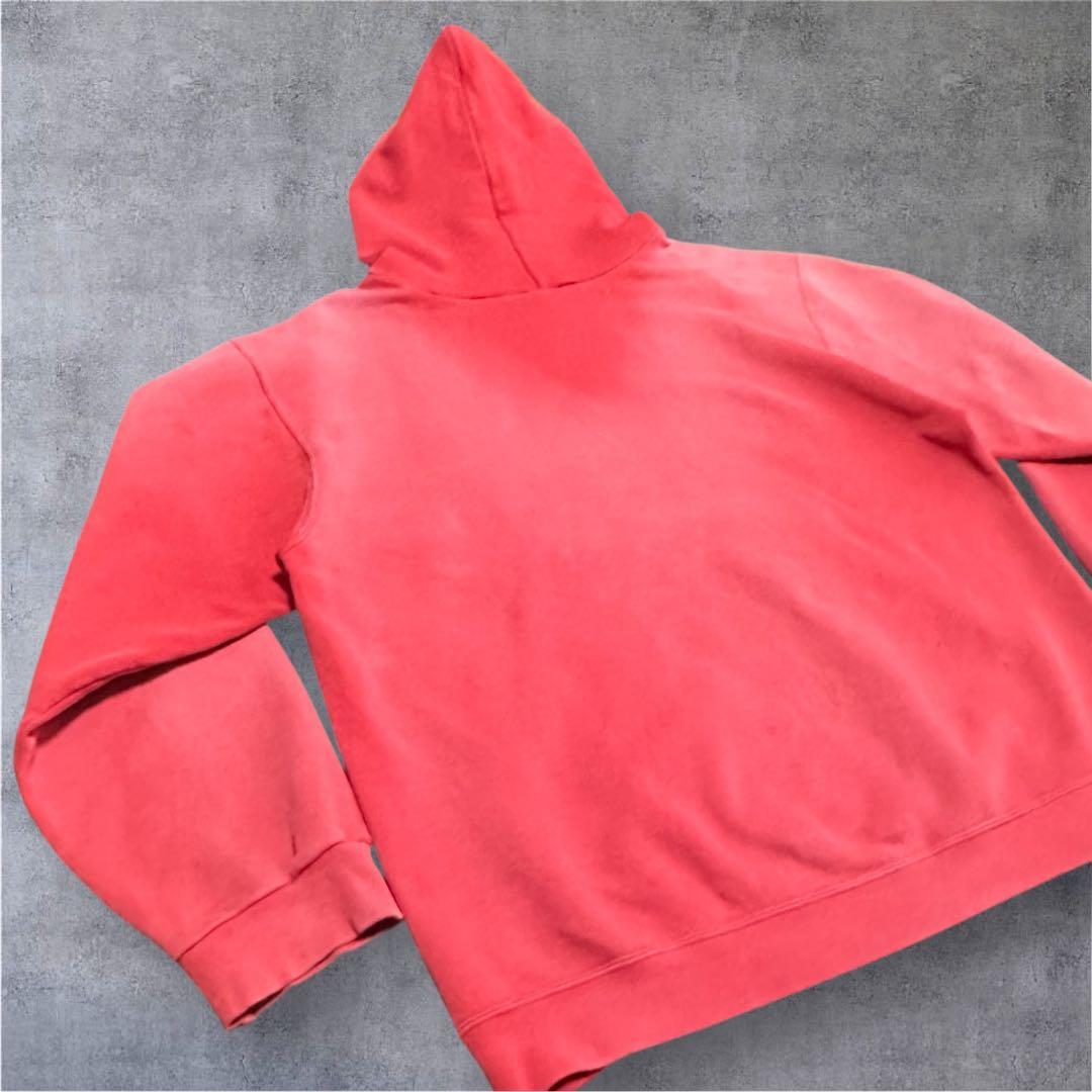 90s USA製 OLD NIKE センタースウォッシュ フェード パーカー