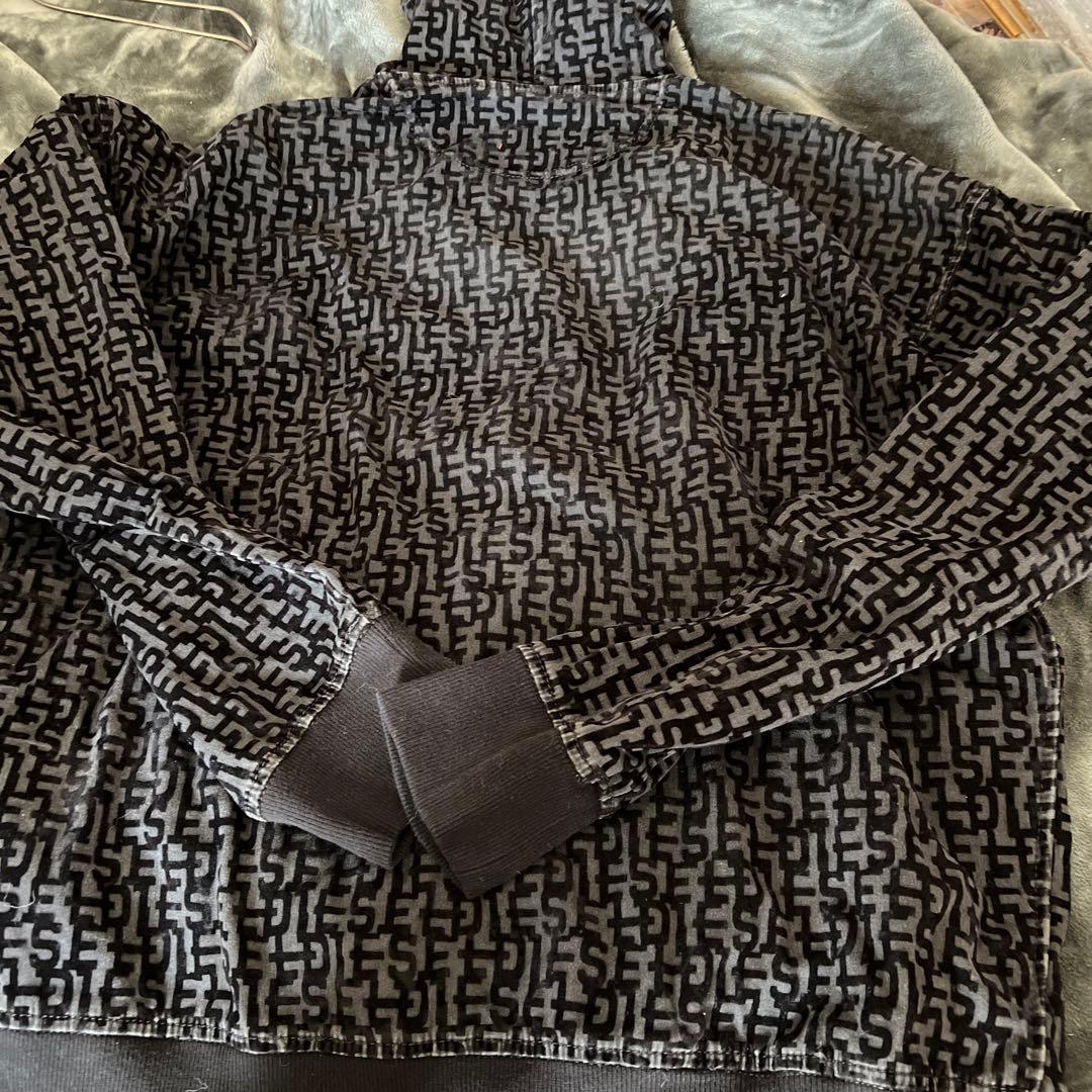 DIESEL D-UM-RIB-NE 2023AW パーカー　モノグラム