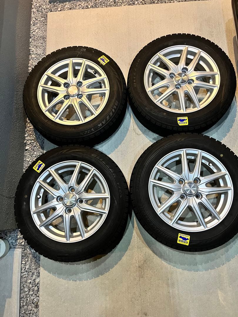 VRXブリヂストン スタッドレスタイヤ 165/65R14 4本セット