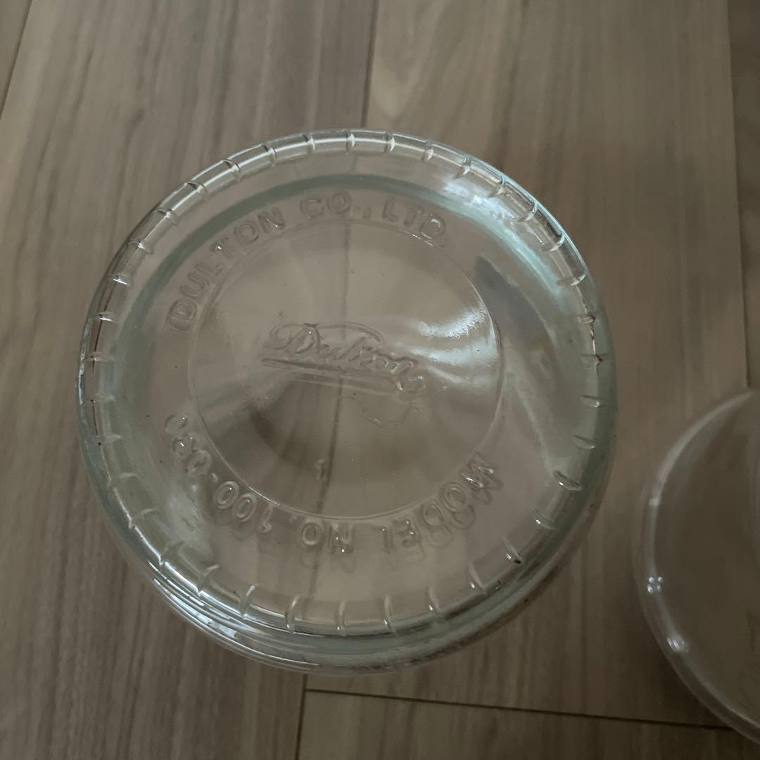 【廃盤】【美品】DULTON ダルトンキャニスター/ガラス瓶 クラシックデザイン