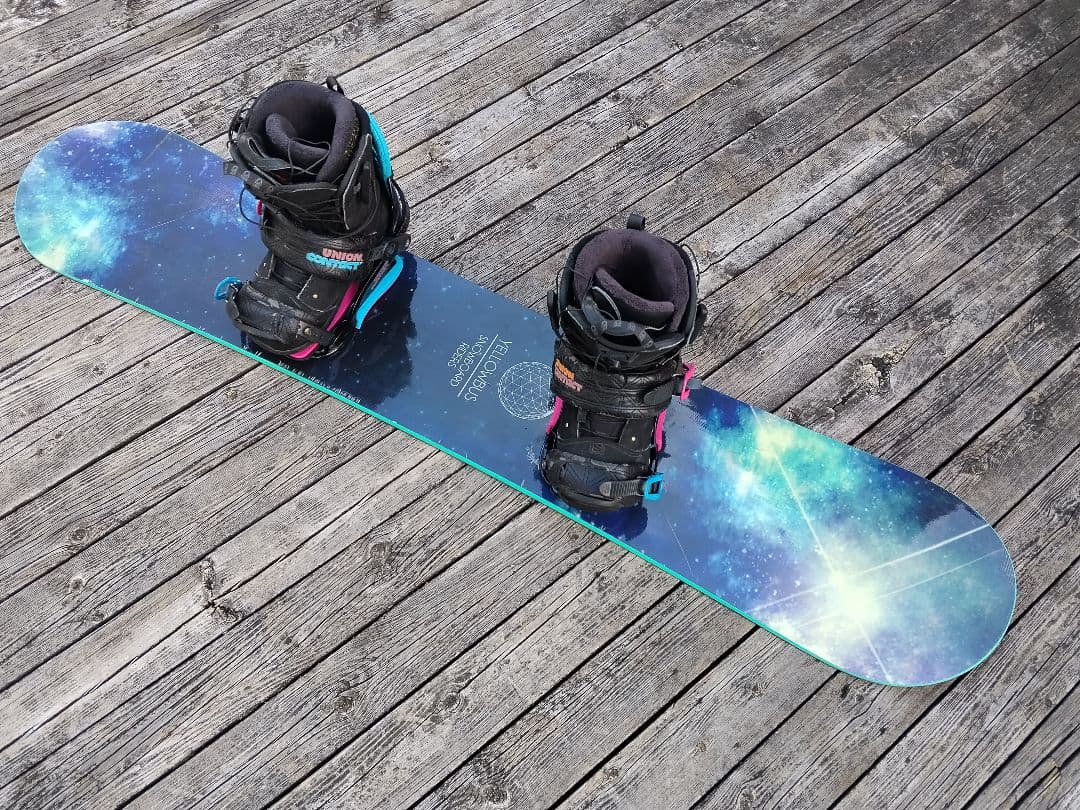 スノーボード3点セット YELLLOBUS 140 UNION ブーツ 23.5