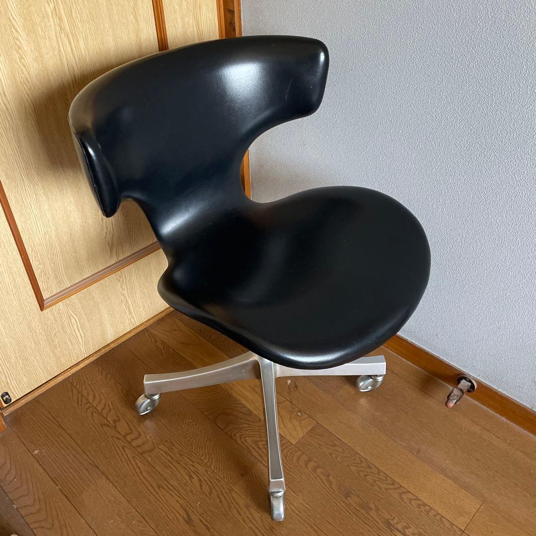 天童木工 剣持勇デザイン カブトチェア キャスタータイプ 60年代