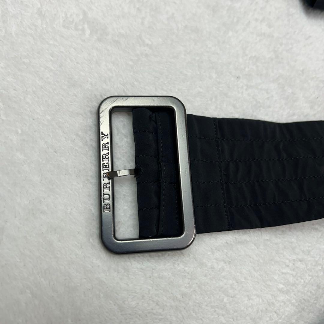 J488 XL バーバリーロンドン ダウンライナー付 ベルト付 コート メンズ