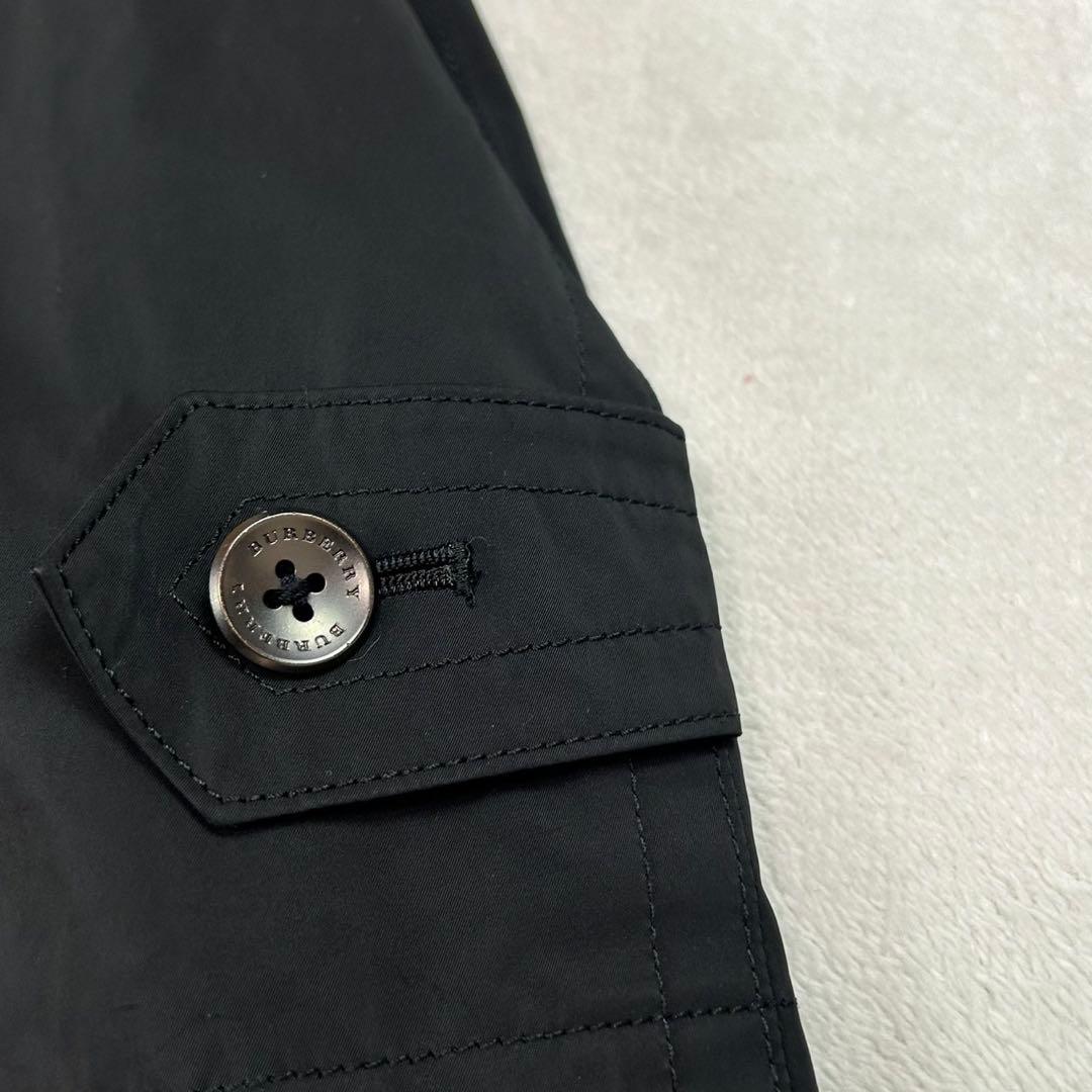 J488 XL バーバリーロンドン ダウンライナー付 ベルト付 コート メンズ