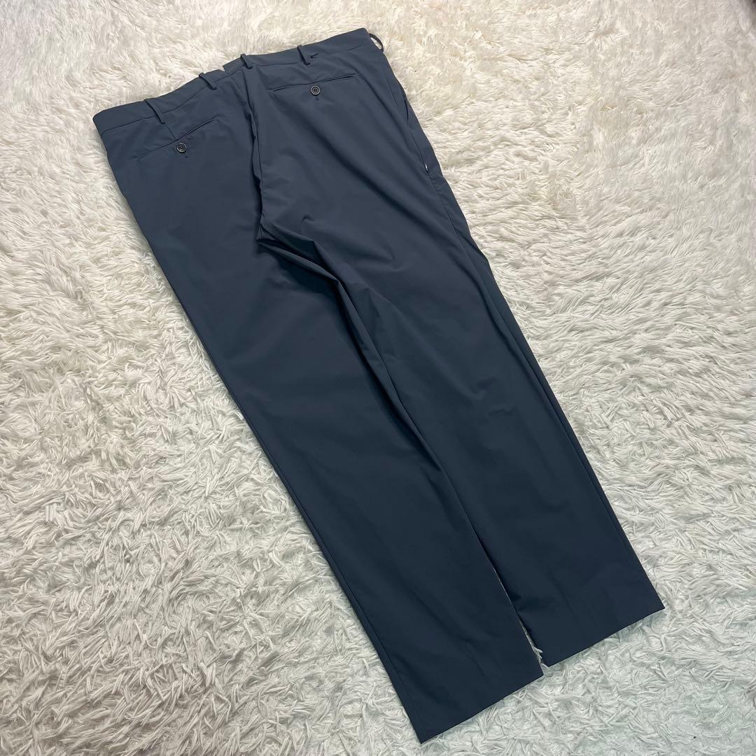 PT01 ポリエステル ストレッチパンツ size54 グレー