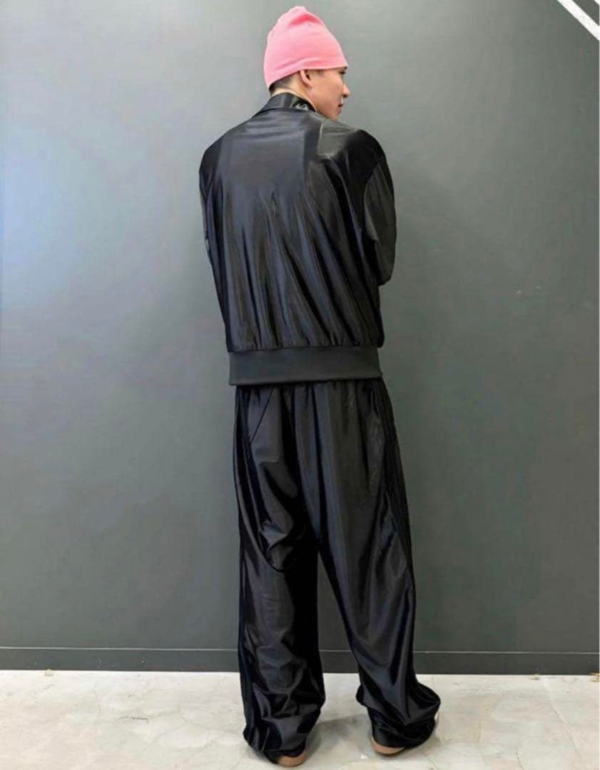 Q3オーバーサイズパンツ ワイドパンツ M adidas