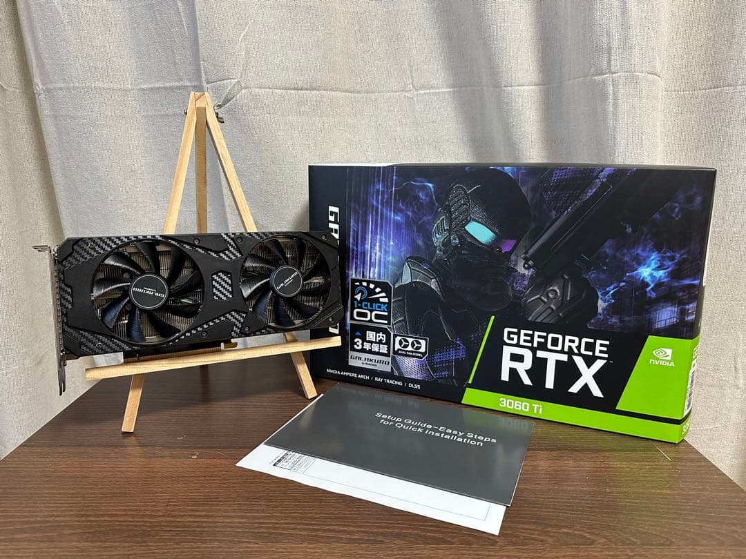 玄人志向　GEFORCE RTX3060Ti/8GB