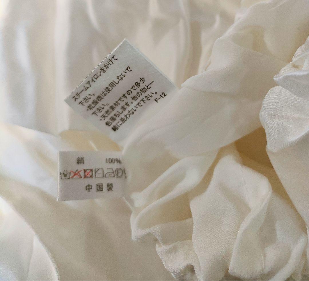 シルク100%　 ボックスシーツ　ダブル