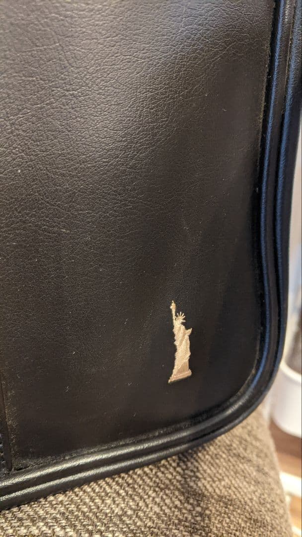 イーストボーイ　スクールバック　ブラウン　ダークブラウン　スクバ　 女神刺繍