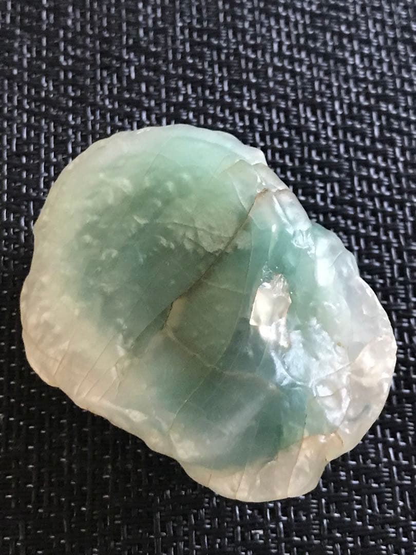 ゴビ石−1416 ゴビ瑪瑙　原石　緑