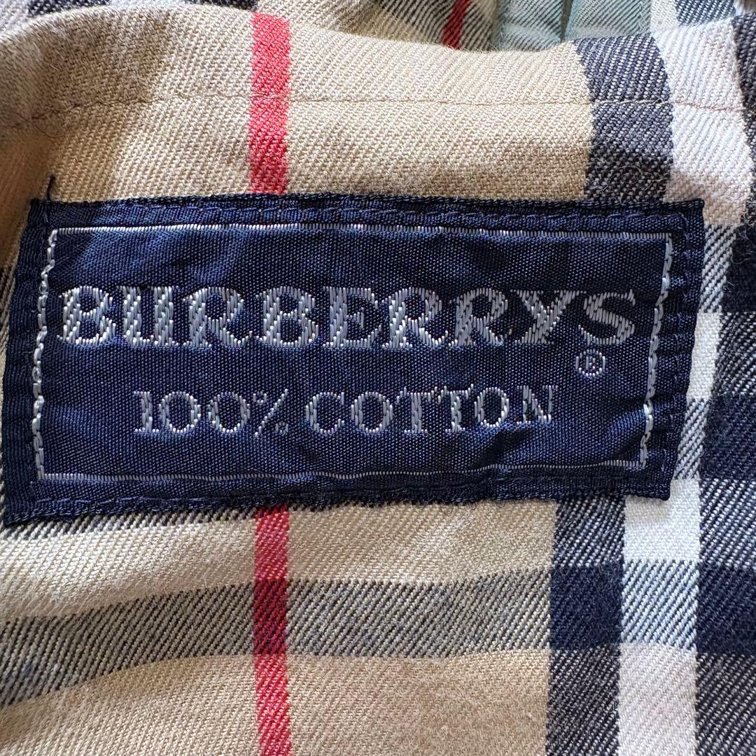 【バーバリー】トレンチコート カーキ ノバチェック ライナー付 チェスターコート