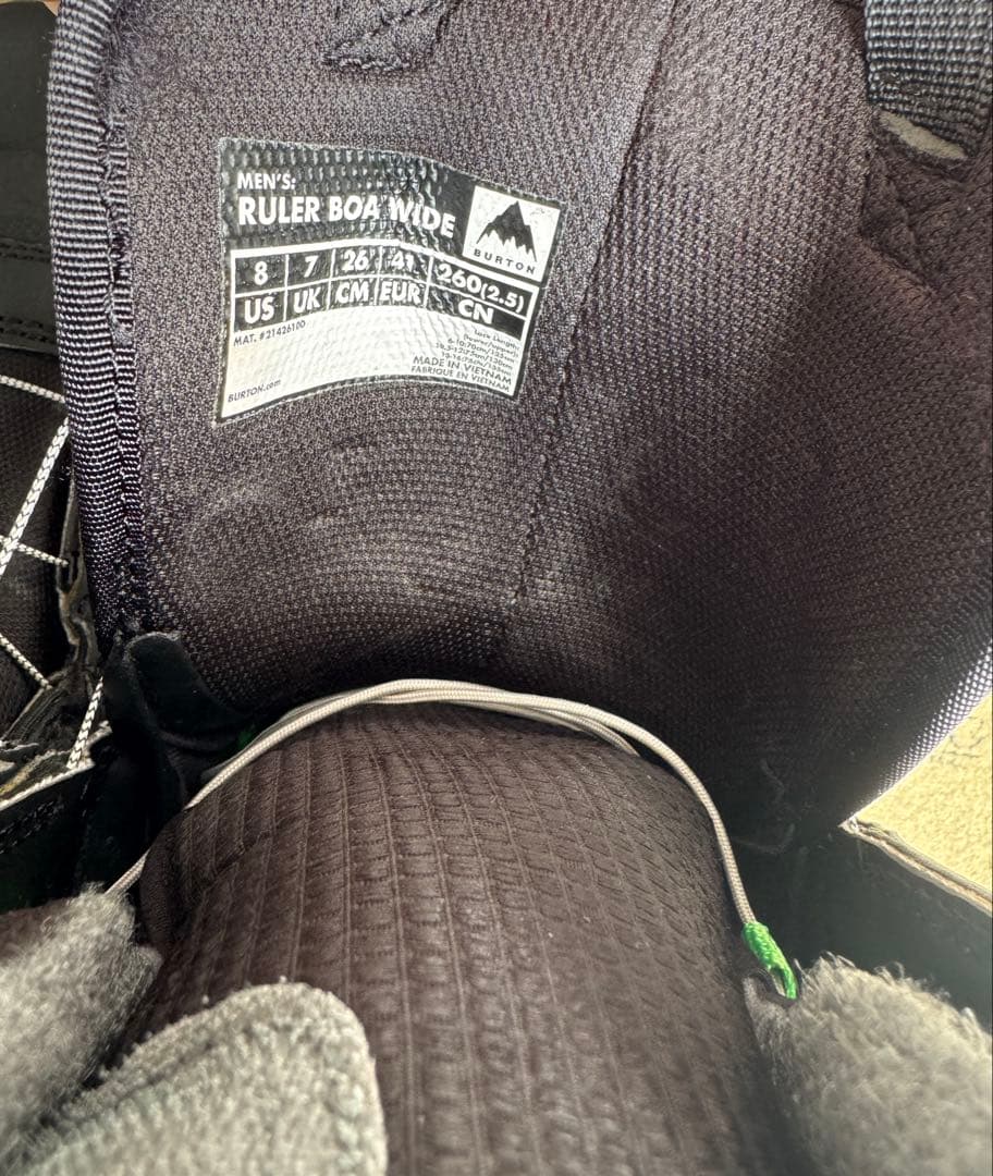 バートンBurton BOAスノーボードブーツ ブラック