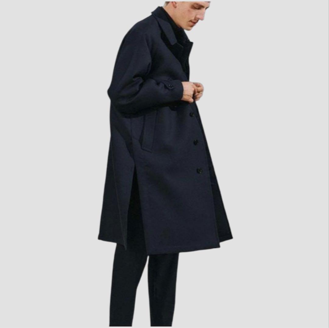 【12/21まで限定値下】JOHN SMEDLEY ダブルクロスバルカラーコート