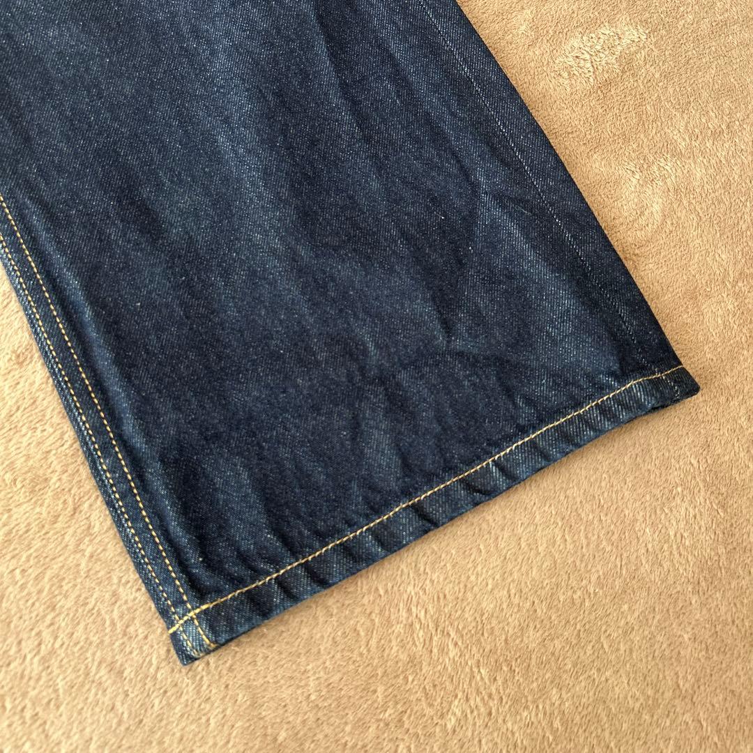 三代目【TODAYFUL】 インディゴ　ワイドデニム　size25