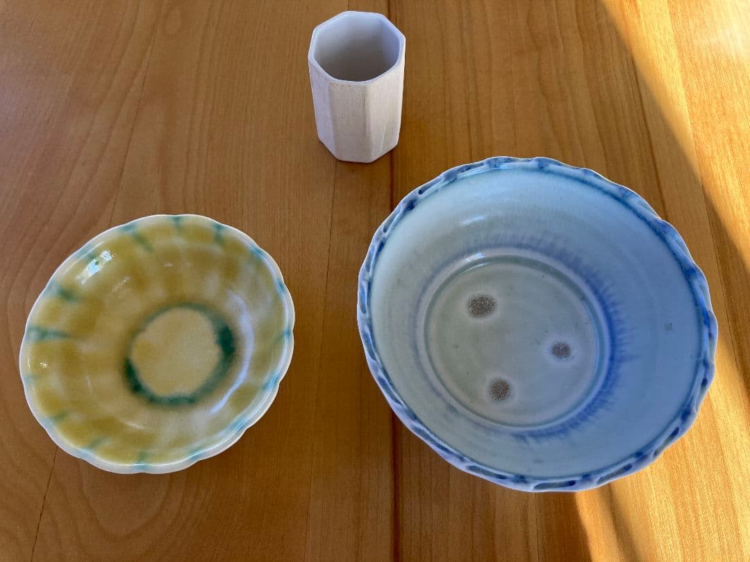 陶芸家の亀田　文さんの器