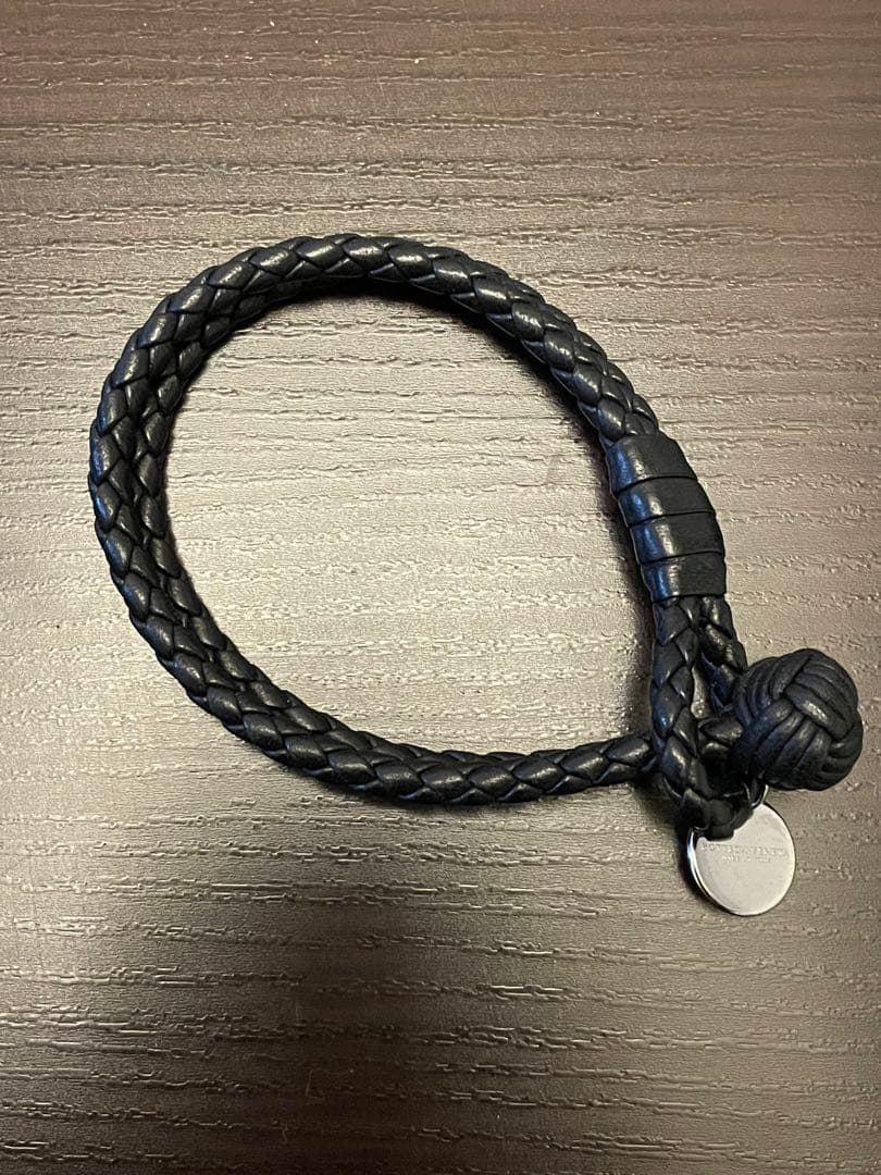 【美品】BOTTEGA VENETA イントレチャートブレスレット