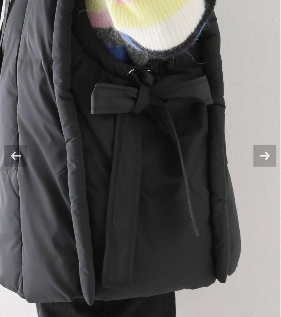 GANNI shiny puff oversized vest ガニー