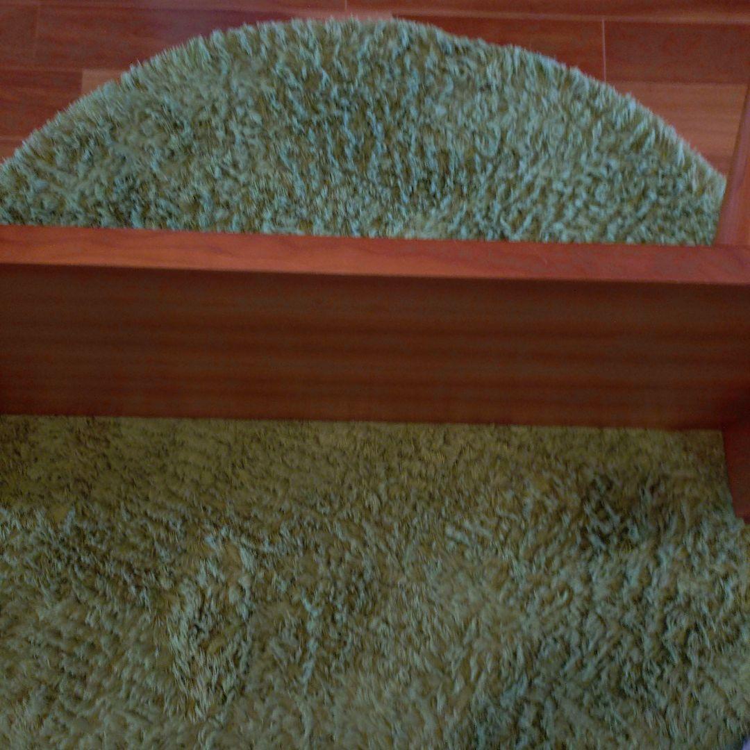 ウニコ　木製　ガラスローテーブル