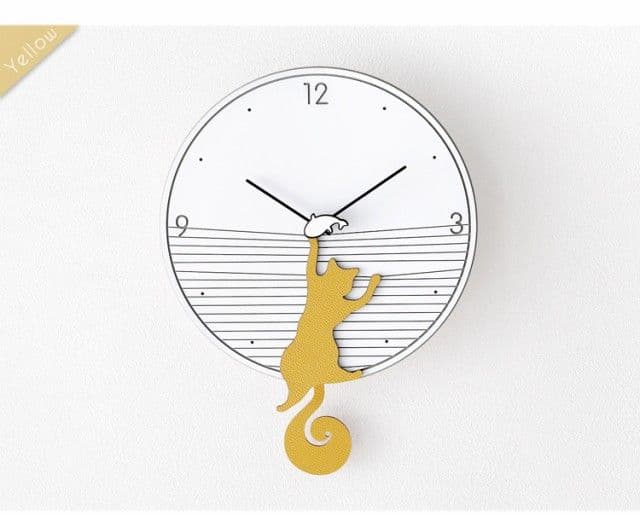 クリエイティブ ファッション モダン シンプル 芸術 雰囲気寝室 時計 ミュート