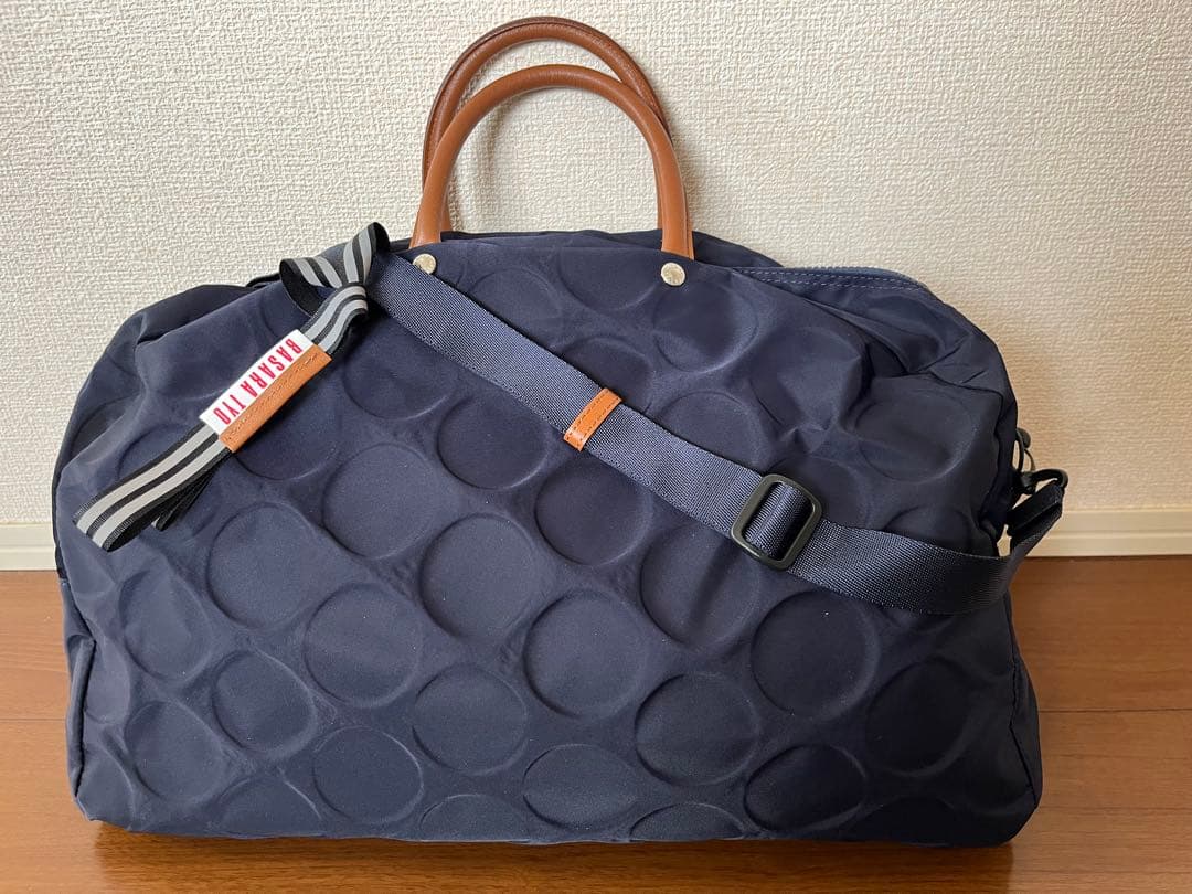 【美品】BASARA TYO ジータ 2wayボストンバック ネイビー バサラ