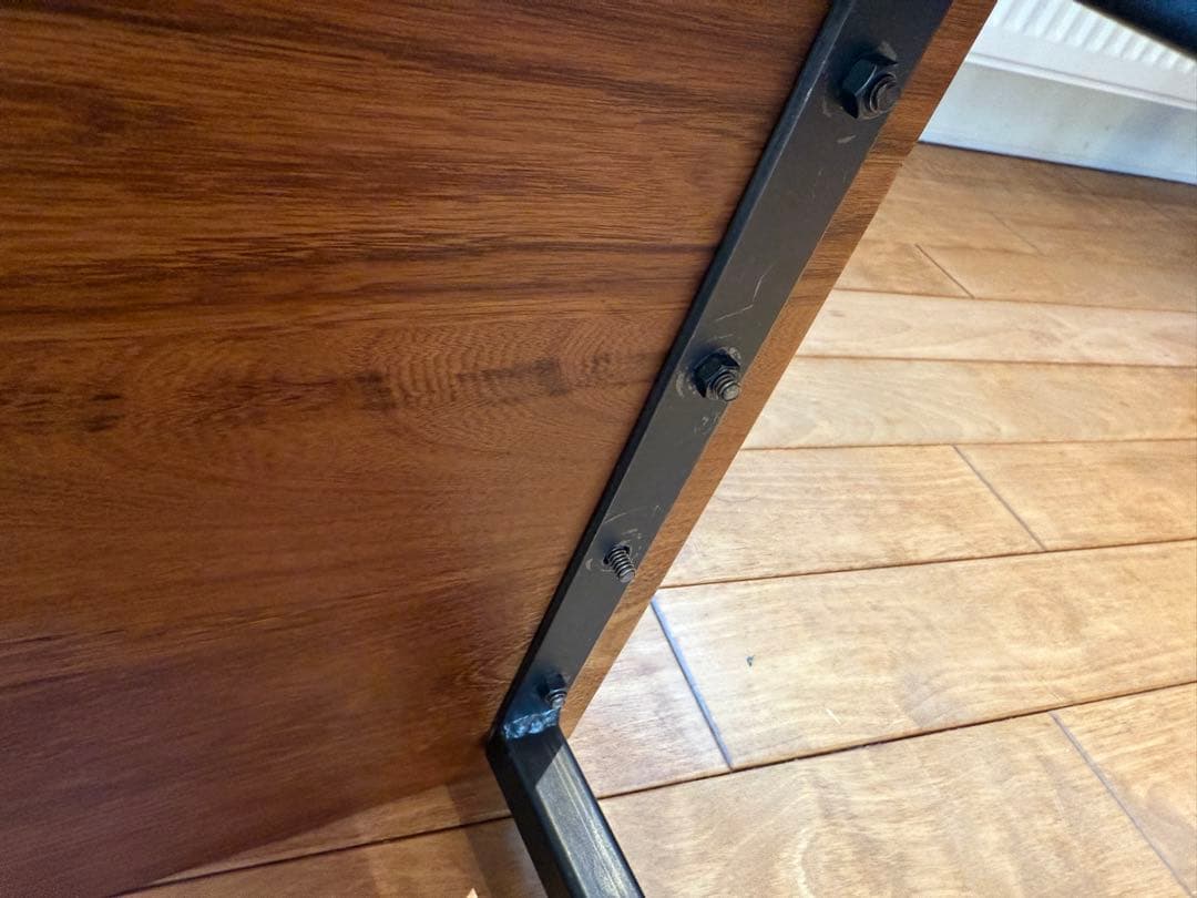 木製キャスター付きキッチンワゴン