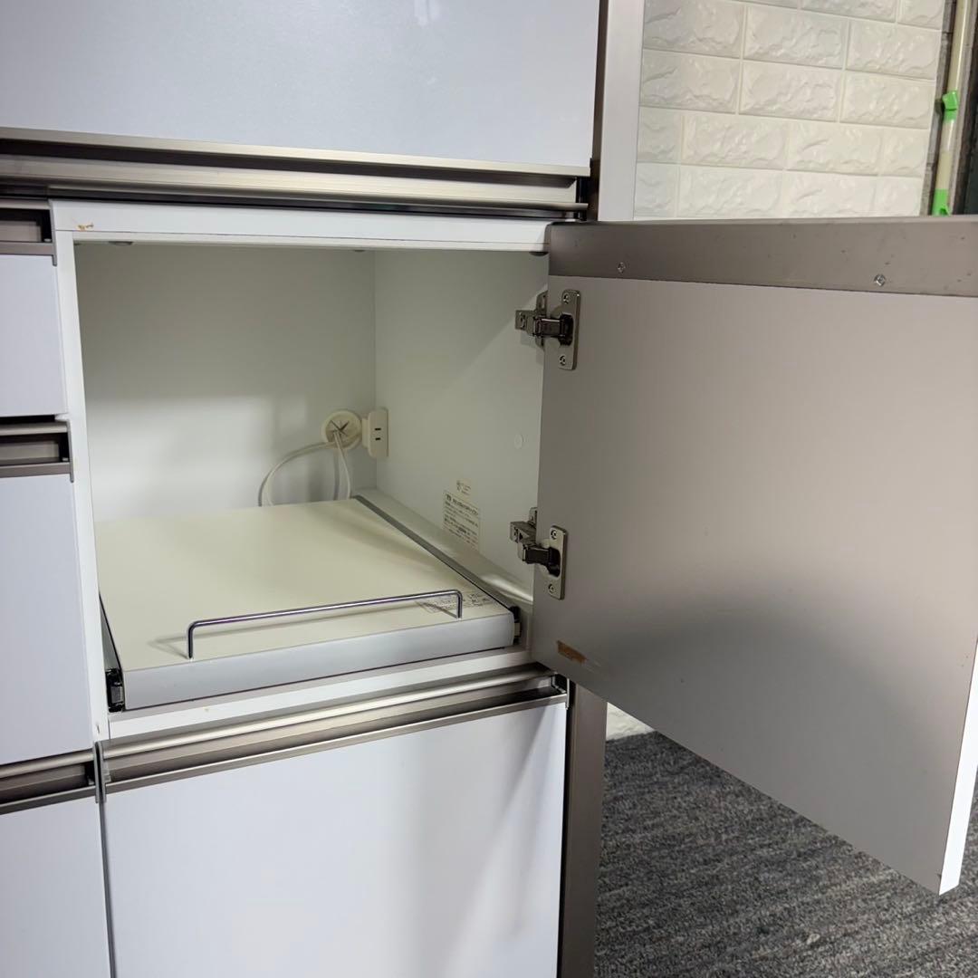 リビングハウス キッチンボード カップボード アクアキッチン 食器棚 C081