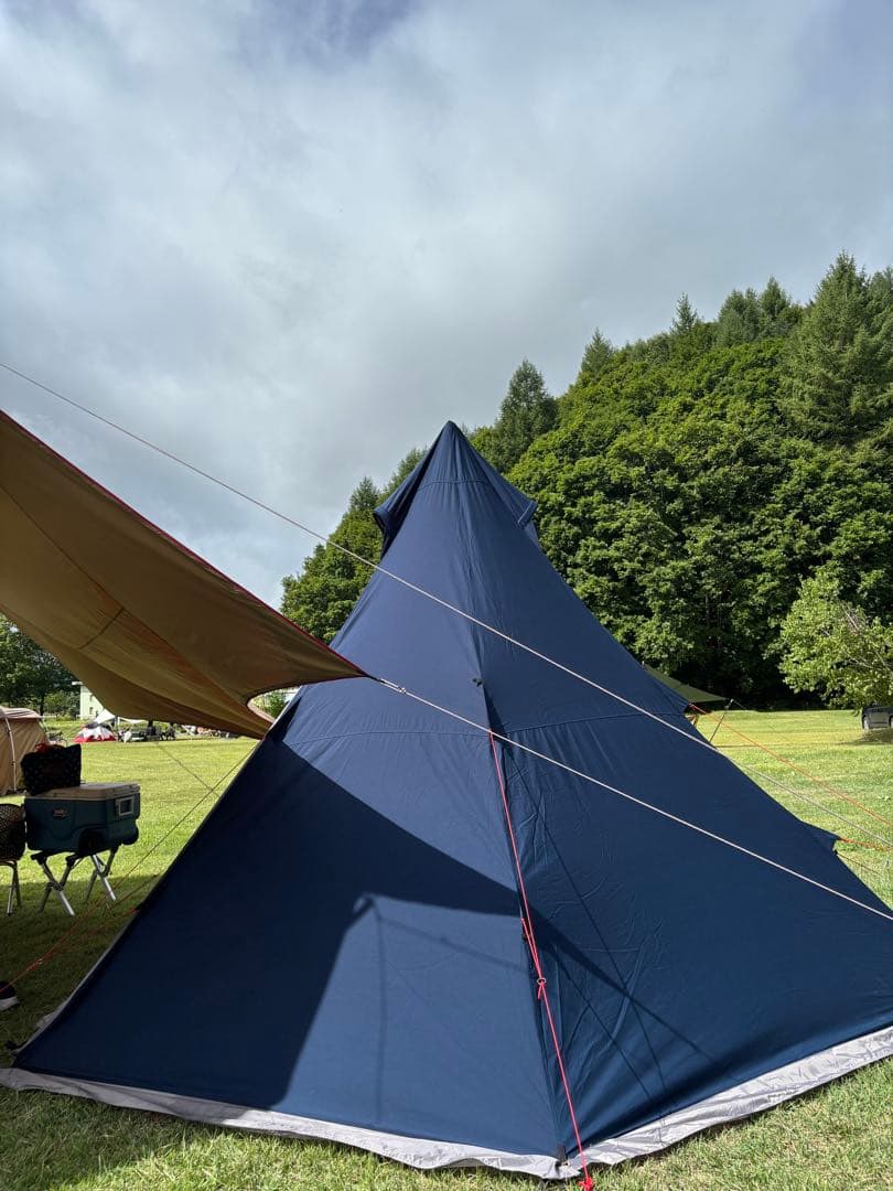【あずきr34さん専用】【美品】クイックキャンプ TCワンポールテント ネイビー