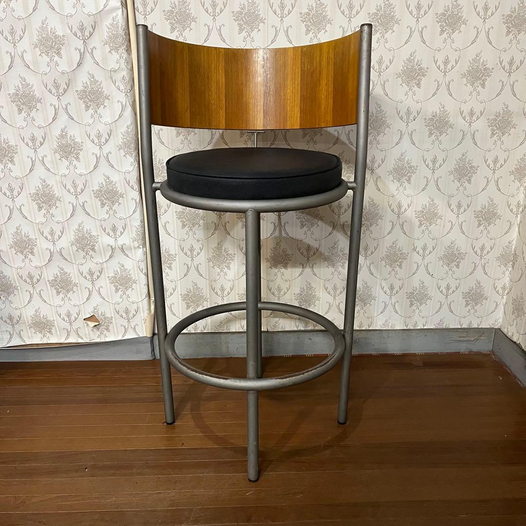 【アンティーク】① public アイアンフレーム カウンターチェア ハイチェア