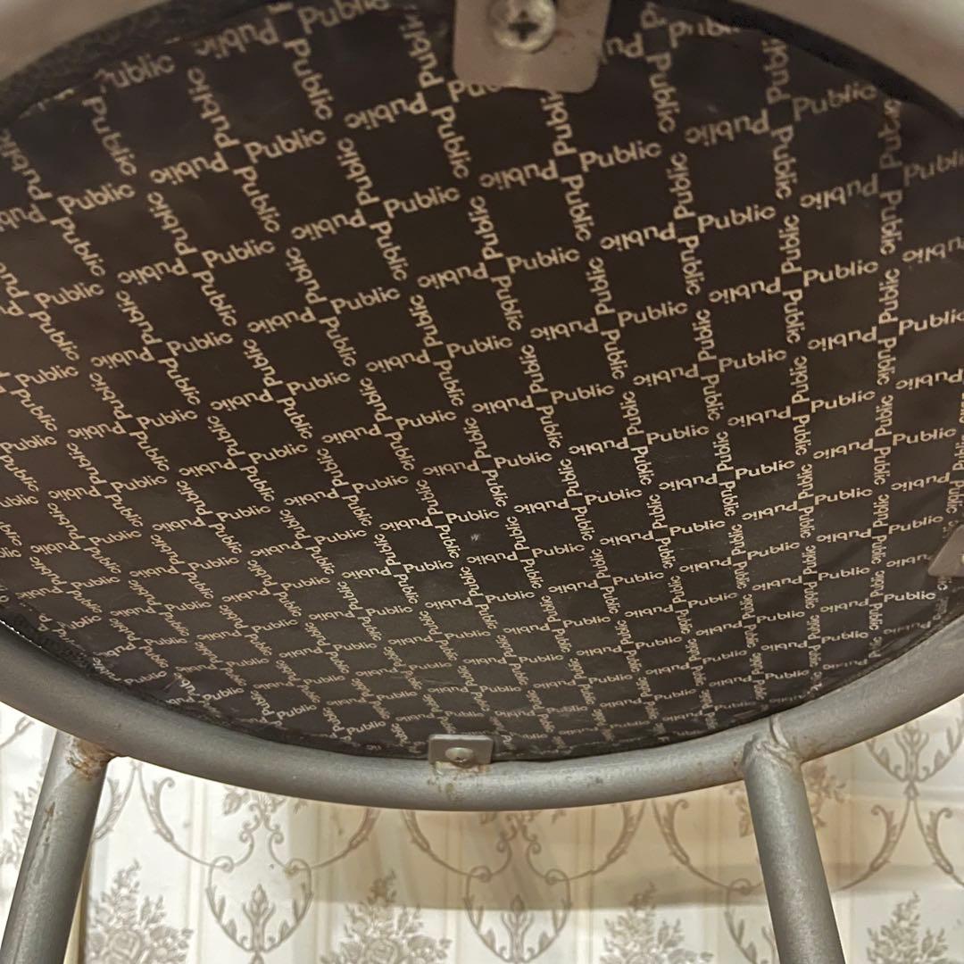 【アンティーク】① public アイアンフレーム カウンターチェア ハイチェア