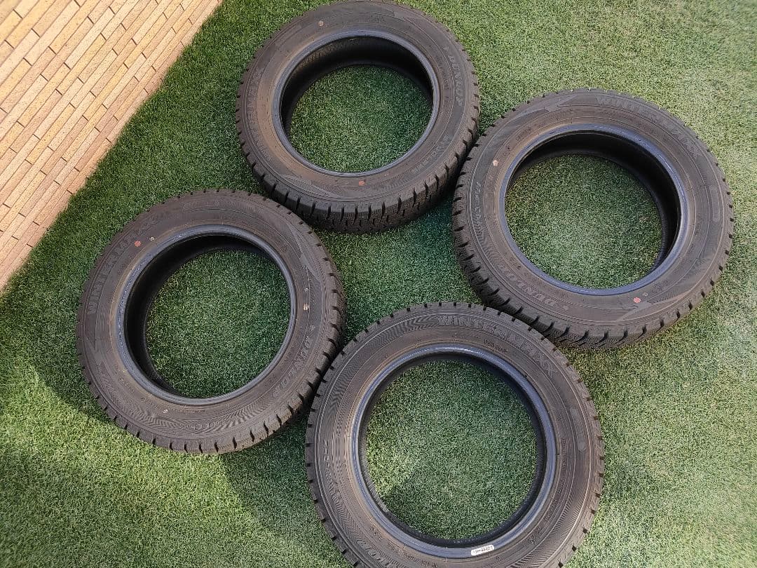 2023年製 バリ溝 DUNLOP ウィンターマックス 155/65R13