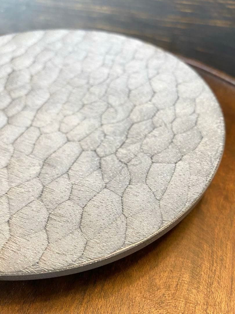 吉田欣司　珈琲茶碗　茶椀　白漆　木工　ボウルとソーサー セット　中皿　コーヒー