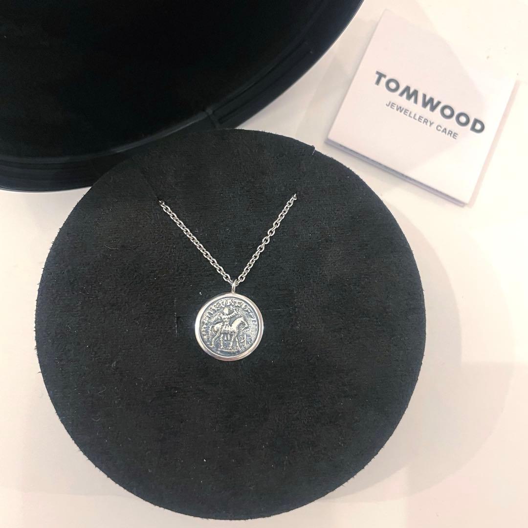 【美品】TOMWOOD トムウッド ペンダント ネックレス20.5inch