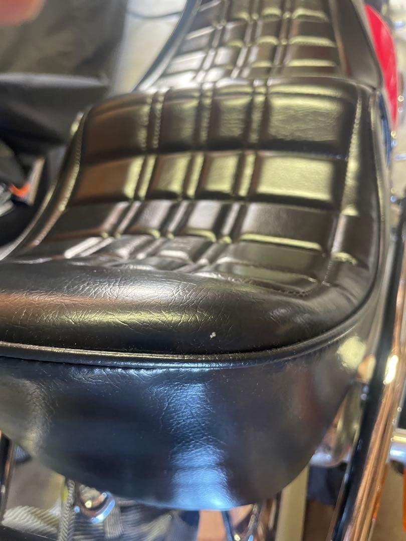 NC36 新あんこ E4黒 カスタムシート/CB400fourチョビ三