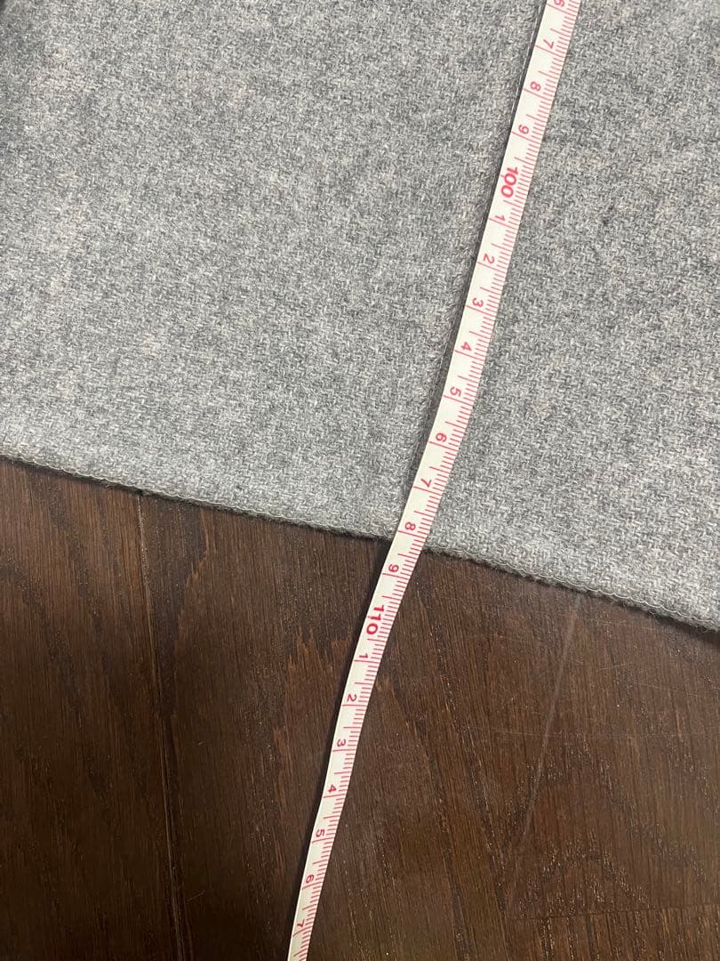 23区　MANTECO リバーコート　チャコールグレー　36