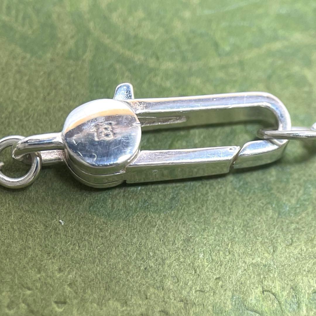 GUCCIグッチ ハートプレートブレスレット　フルセット　シルバー925