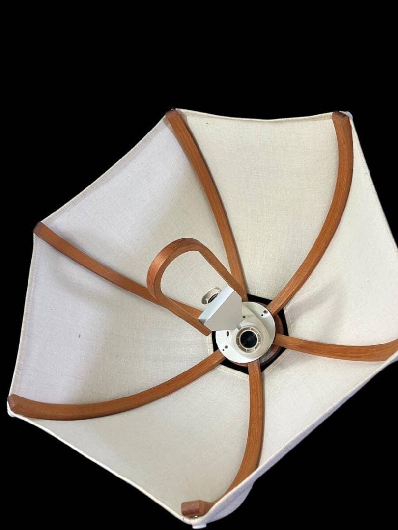 ★超レア2灯 Domus ランプ 70年代 ドムス ドムズ チーク材 ライト