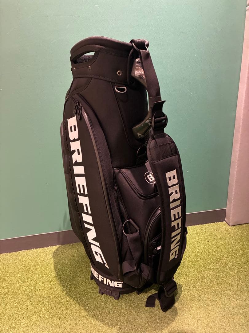 BRIEFING ブラック キャディバッグ　CR-3 #03