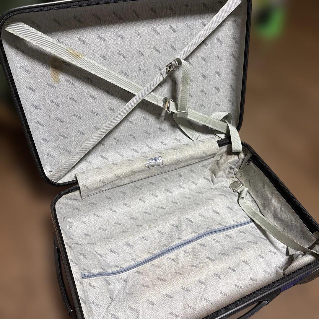 女性に！レアカラー廃盤品【ネイビー】RIMOWAリモワサルサ　機内持込可　補強済