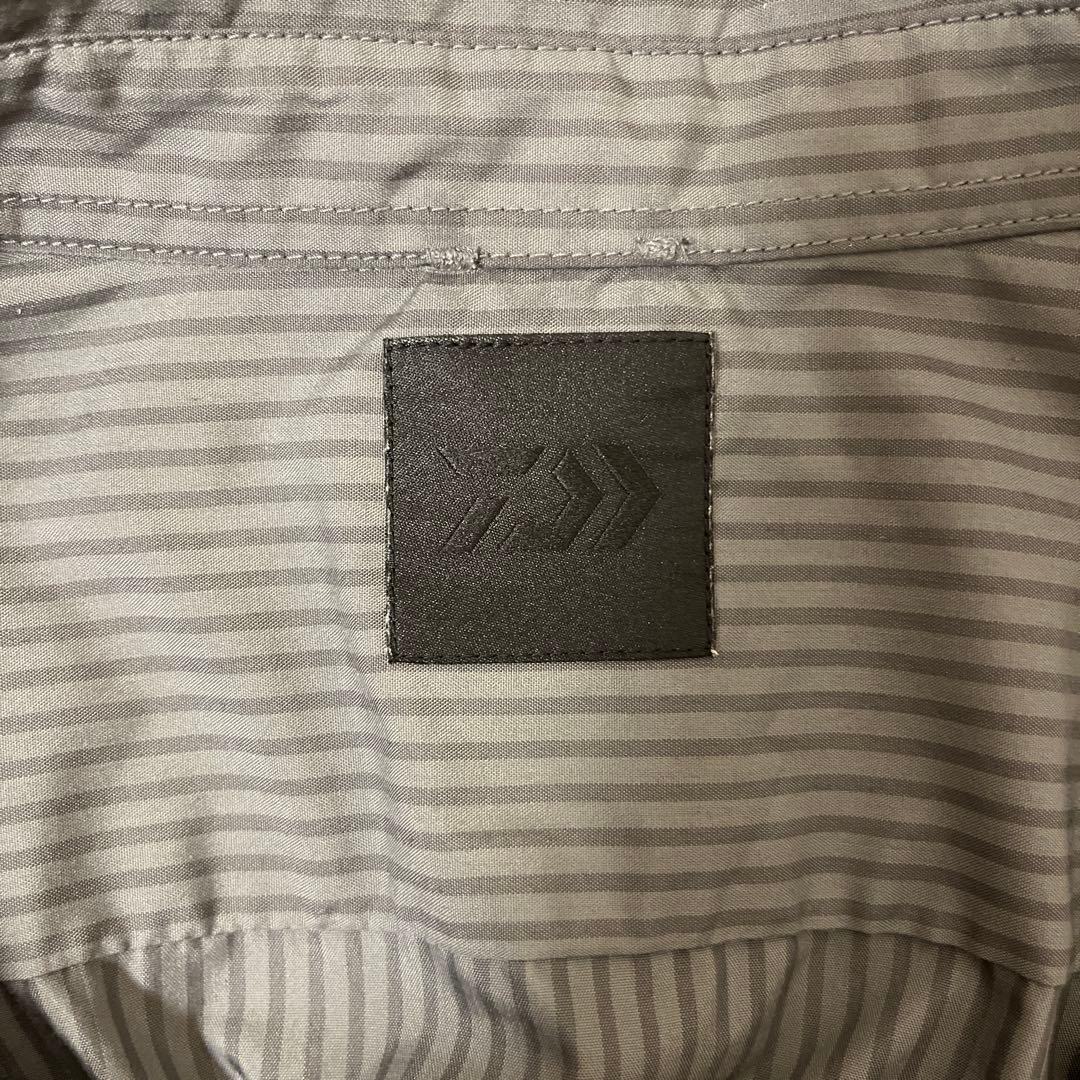 TECH REGULAR STRIPE SHIRT L/S Sサイズ