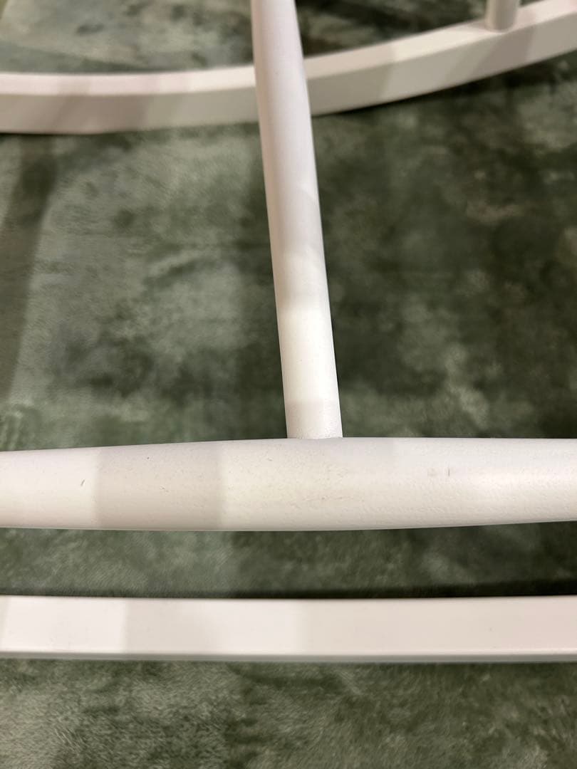 FDBモブラー デンマークデザイン J52G ロッキングチェア ホワイト ①