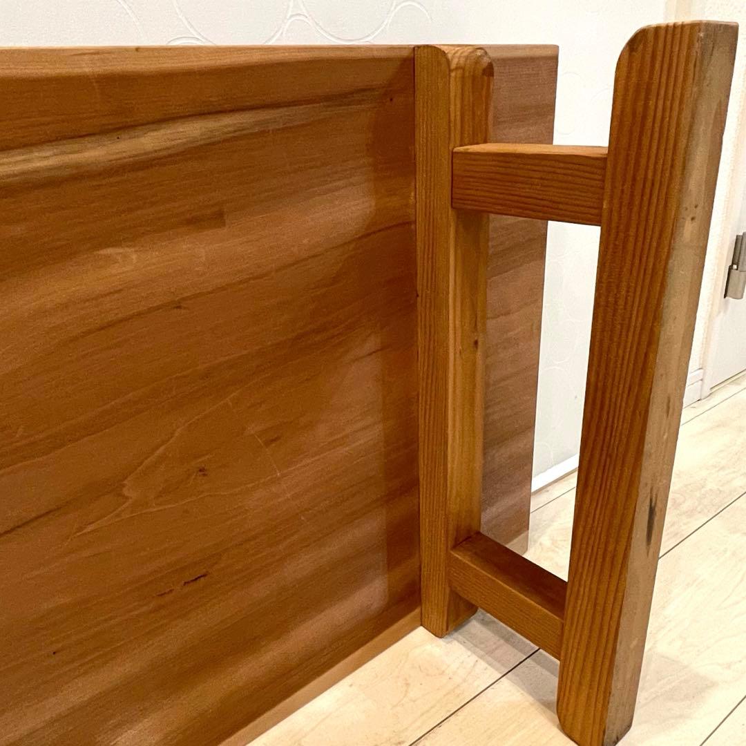 【希少】天然木 無垢材 座卓 ローテーブル 和モダン 机 高級感　アンティーク