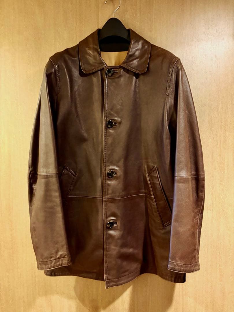 特別セール！美品TOMORROWLAND 羊革（ラムレザー）ジャケット｜Mサイズ