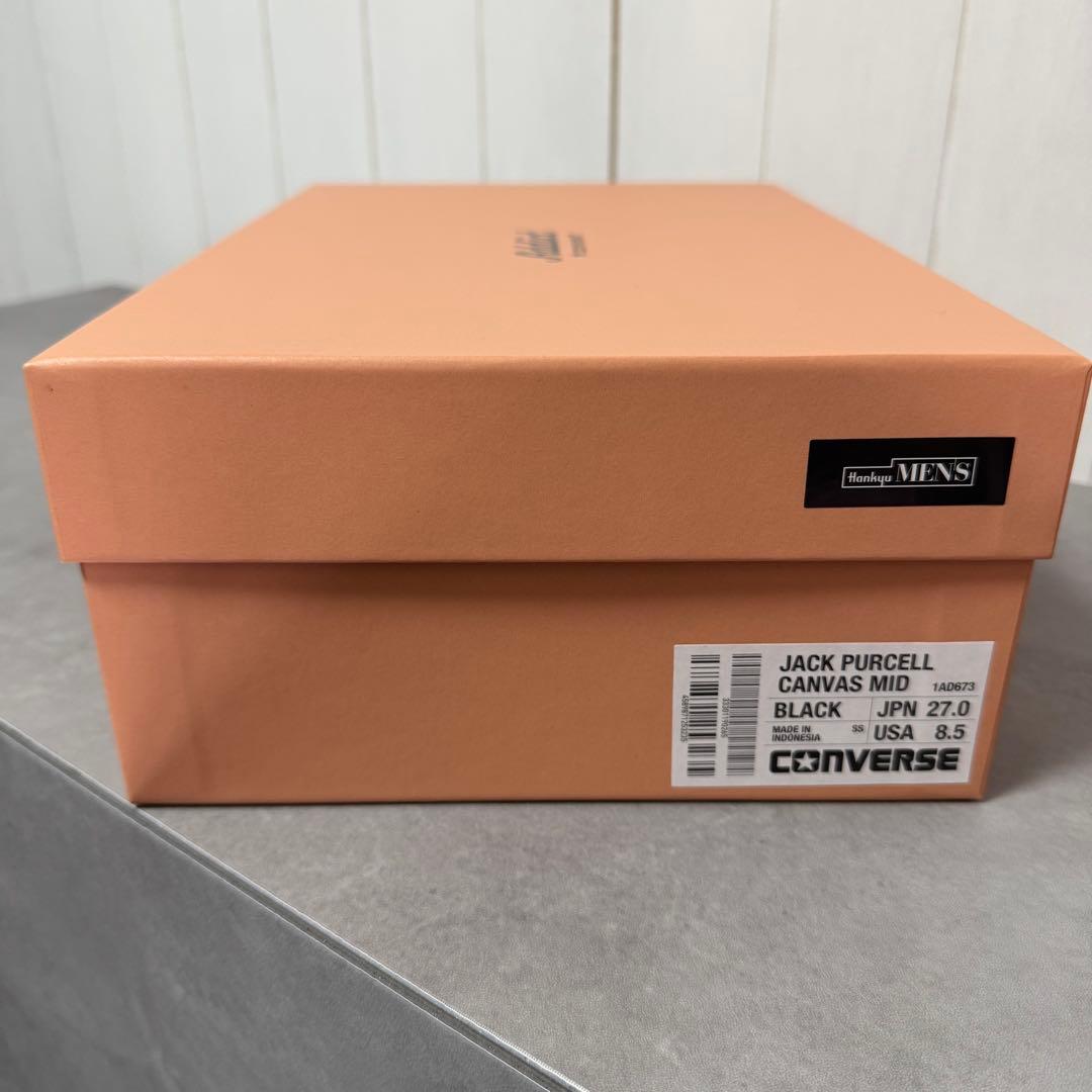 靴 CONVERSE ADDICT JACK PURCELL CANVAS MID