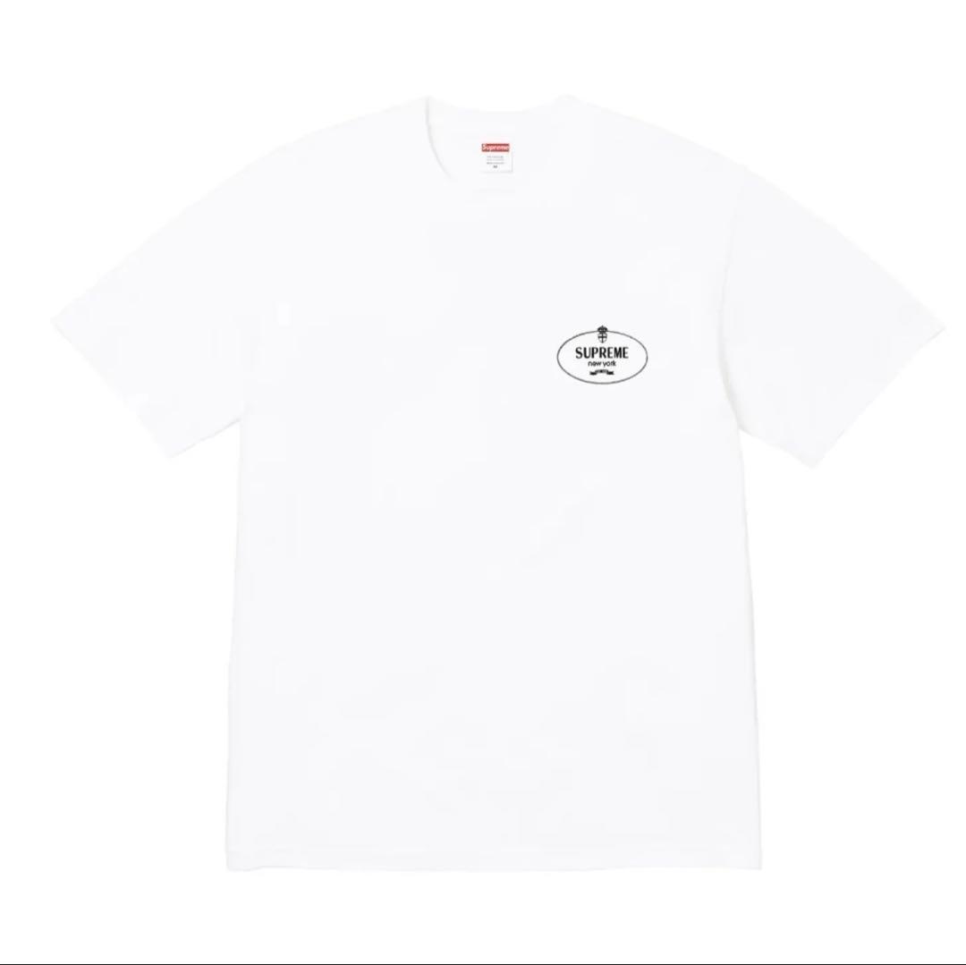 Supreme Crest Tee Whiteシュプリーム クレスト Tシャツ