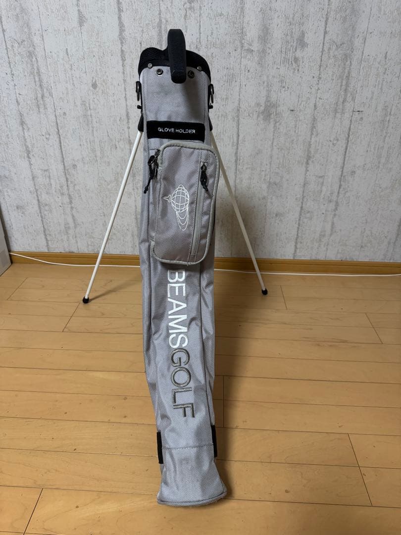 (かずひろ)BEAMS GOLF スタンドバッグ グレー