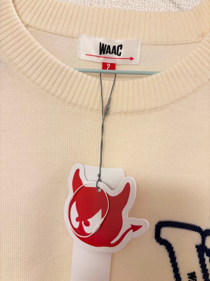 未使用品 WAACワック ニット セーター Mサイズ レディース