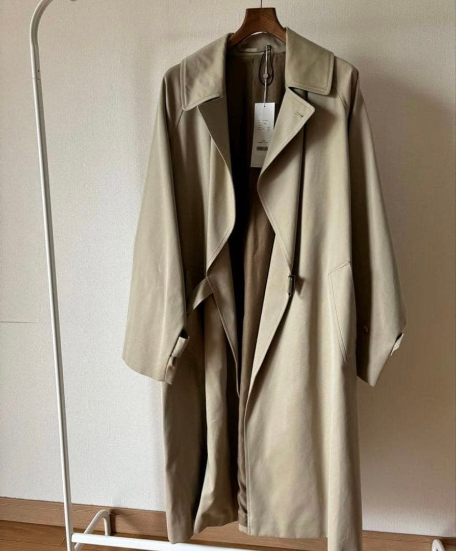 X01-04001 コットンギャバ　タイロッケンコート　コモリ comoli