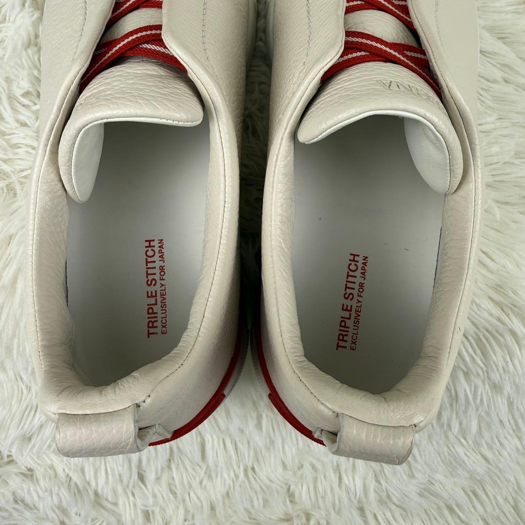 【日本限定カラー】エルメネジルド ゼニア トリプルステッチ スリッポン レザー