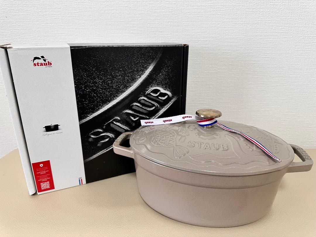 フランス ストゥブ 鋳物ホーロー鍋 ココットオーバル23cm